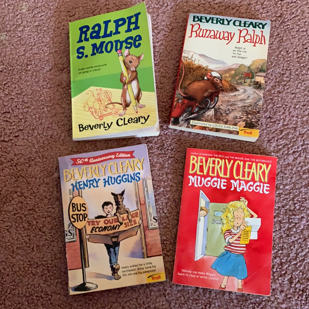 Beverly Cleary Bundle Of 4 Paperbacks Beverly Cleary Bundle Of 4 Paperbacks